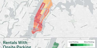 NYC پارکینگ خیابان نقشه منهتن