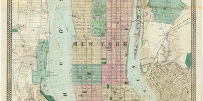 تاریخی منهتن نقشه
